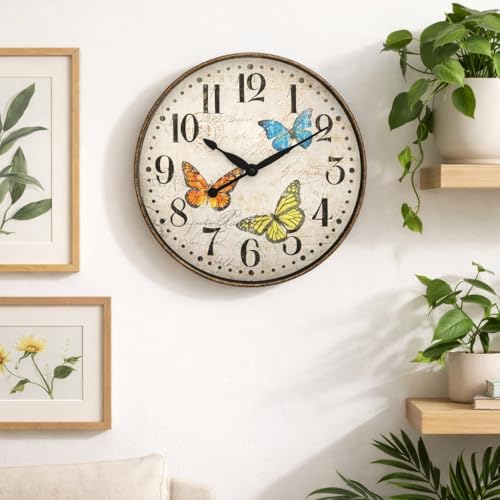 Westclox 32897BF Wall Clock, 12-Inch Round Analog Clock - Image 6