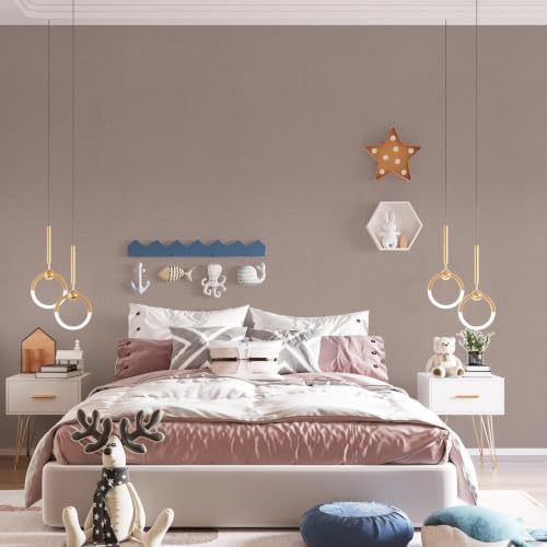 Yun-aeon Cinnamon Grasscloth Peel and Stick Wallpaper Texture Contact Paper - Image 2