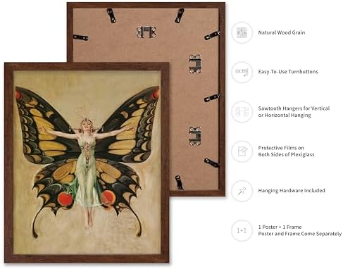 Poster Master Vintage Butterfly Poster - Image 2