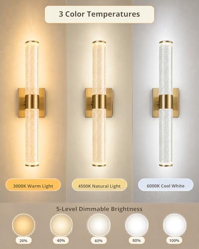 Wall Sconces, Battery Operated Wall Sconce - Image 5