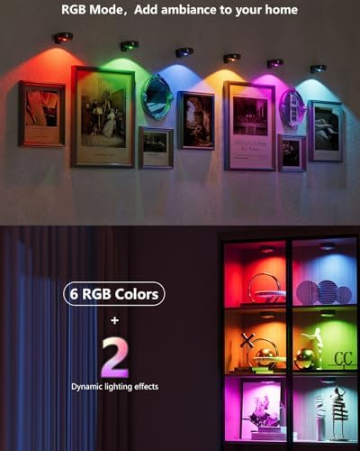 3.3" Picture Lights for Wall Spotlight, 2000mAh Rechargeable - Image 3