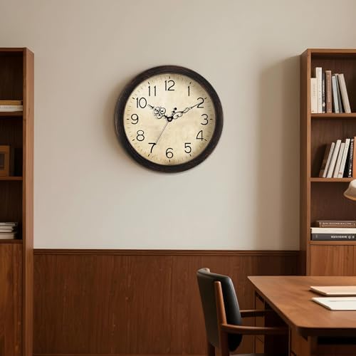 KECYET 16" Wall Clock Large Battery Operated Quartz Silent Quartz - Image 7