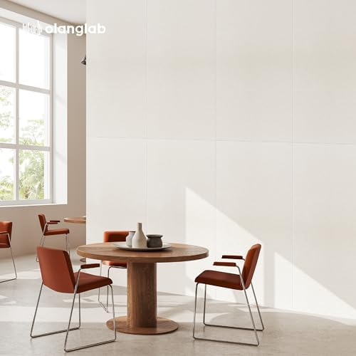 Olanglab Acoustic Wall Panels, 10 Pack, Plain White - Image 6