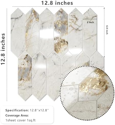 Vamos Tile Glossy Pandora Marble - Image 4