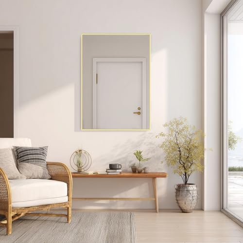 Sunniry 20X24 inch Gold Vanity Mirror, Mirror - Image 6