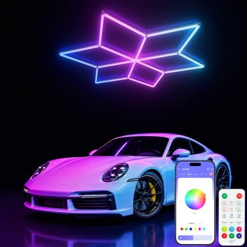RGB Hexagon Lights by Gneng