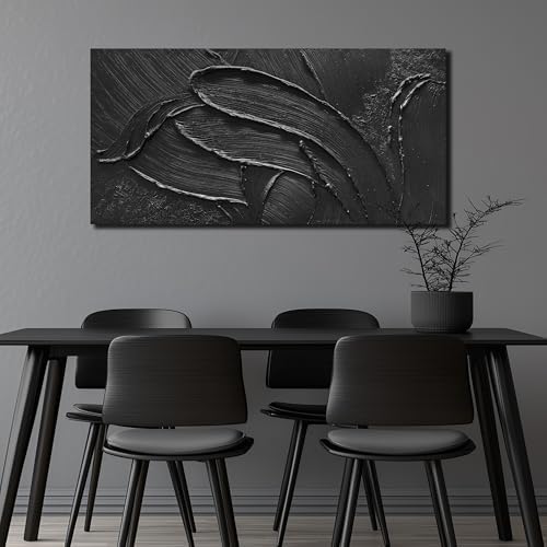 3D Textured Hand Painted Oil Paintings On Canvas Abstract Painting - Image 2
