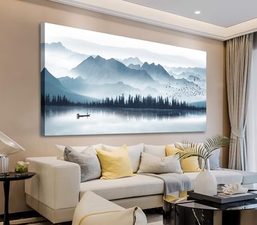 arteWOODS Indigo Canvas Wall Art by arteWOODS