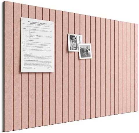 Bumusty 36"x 24" Large Felt Bulletin Board Tiles by BUMUSTY