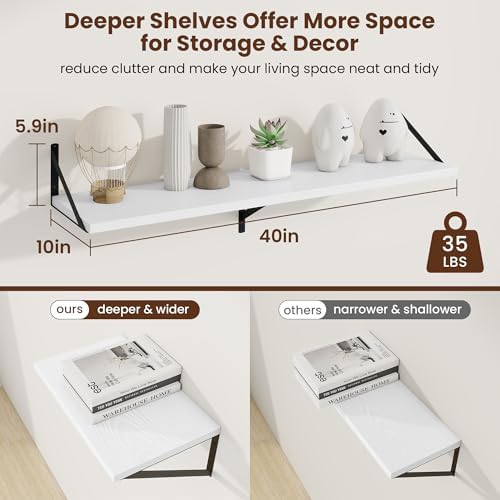 Axeman Deep Floating Shelves - Image 3
