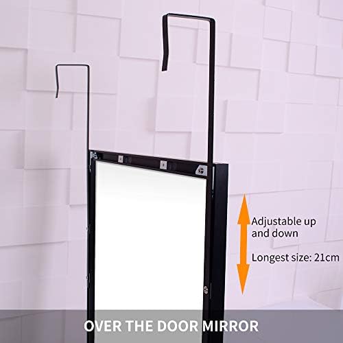ANYHI 60"x18" Full Length Mirror Over the Door Hang or Wall Mounted - Image 5