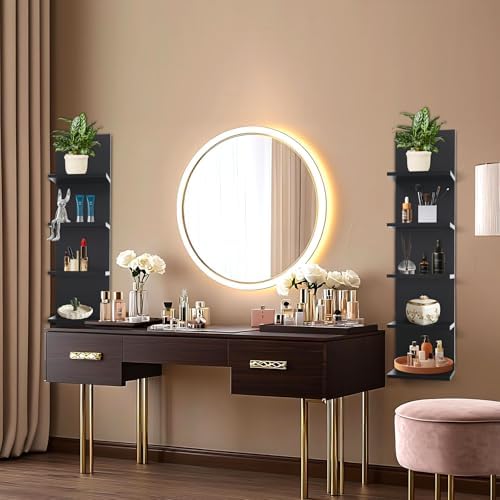 Homaterial 5 Tier Wall Shelf, Wall Mounted Shelves Unit - Image 2