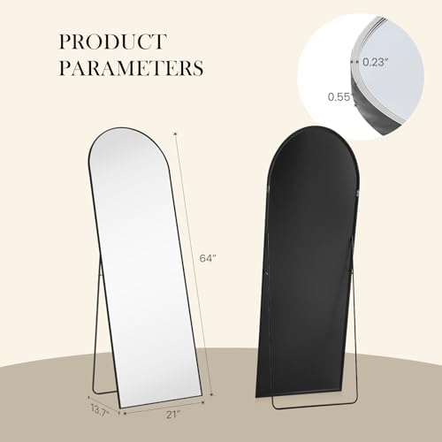 Arched Full Length Floor Mirror - Image 2