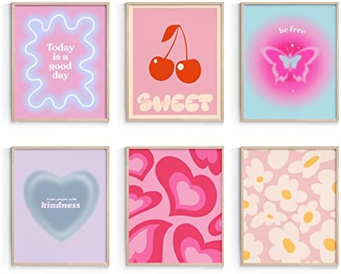Habseligkeit Pink Gradient Aura Posters by Habseligkeit