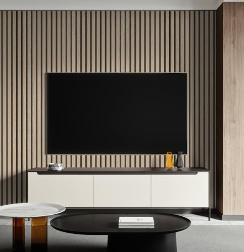 myforHD Wallpaper Peel and Stick Wood Grating Stripe Self-Adhesive Wallpaper - Image 2