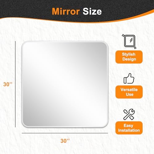 Delma Bathroom Vanity Mirror - Image 4