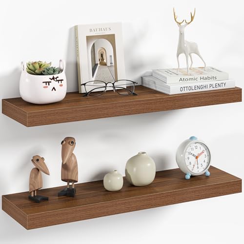 Vivelove 24 Inch Floating Shelves Wall Mounted by VIVELOVE