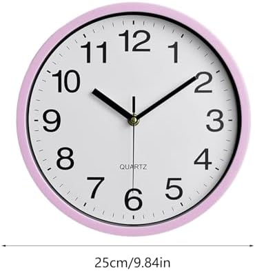 Wall Clock Large, Nonticking Decorative Classic Wall Clock Decorative, Battery - Image 2