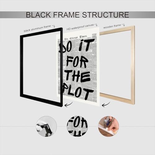 Retro Black And White Newspaper Poster do it - Image 3