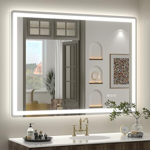 SMIROR 40x30 LED Lighted Bathroom Vanity Mirror by SMIROR