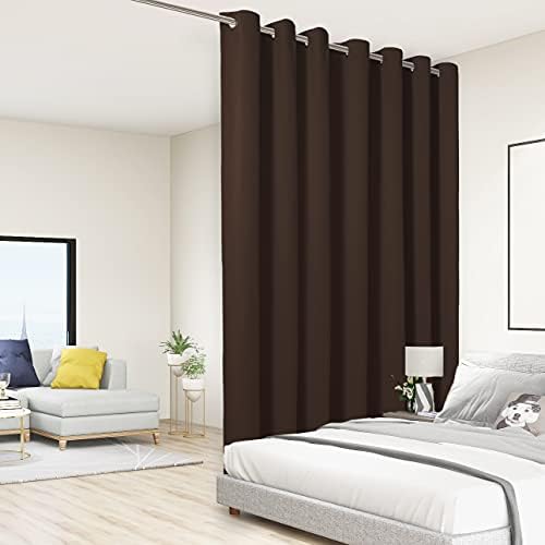 BONZER Extra Wide Room Divider Curtain Screen Partitions by Bonzer