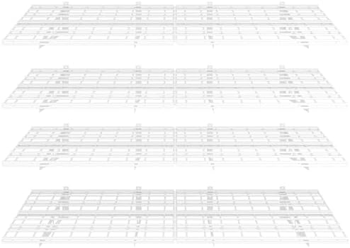 FLEXIMOUNTS 4-Pack 24-inch-by-72-inch Wall Shelf Garage Storage Rack Wall by FLEXIMOUNTS