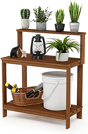 Furinno Tioman Outdoor Potting Bench by Furinno-FitsYourSpaceFitsYourBudget