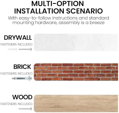 Fun Memories Floating Shelves for Wall, Heavy-Duty Wall Mounted Shelf - Image 6