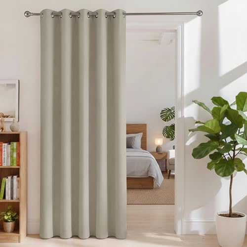 BONZER Room Dividers Curtains, Room Darkening Privacy Blackout Curtain by Bonzer