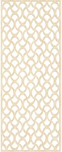 Resort Decorative Pierced Fretwork Wood Wall Panels, 21 3/8"W x 54 3/8"H x 1/4"T - Image 4