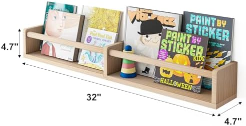 Fixwal Floating Nursery Book Shelves - Image 3