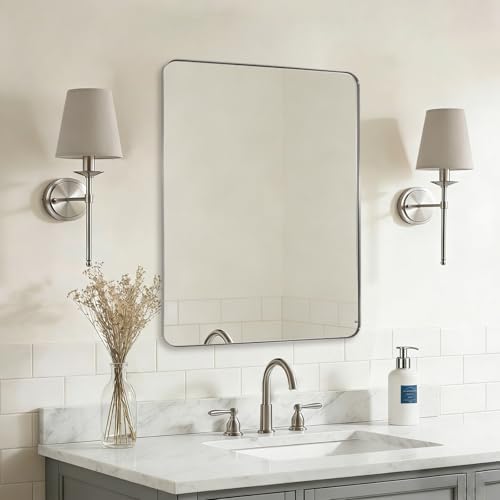 ANDY STAR Brushed Nickel Mirrors - Image 3