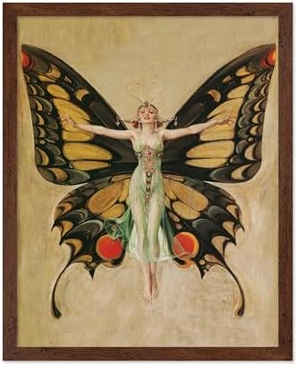 Poster Master Vintage Butterfly Poster by PosterMaster