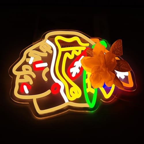 Ice hockey Neon Signs for Wall Decor Neon Lights for Bedroom Led Business Signs - Image 2
