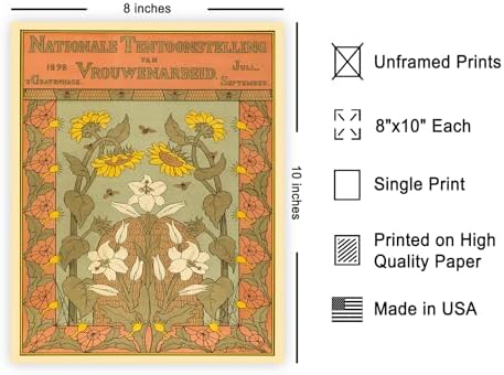 Poster Master Vintage Flower Poster - Image 2