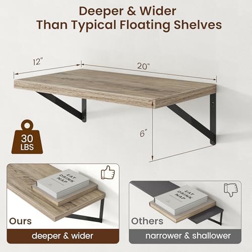 Axeman Deep Floating Shelves - Image 3