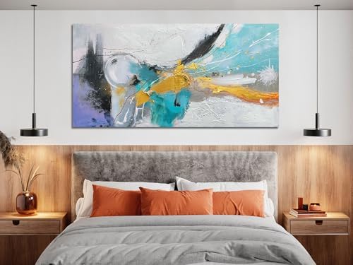 Arjun Large Abstract Wall Art Canvas - Image 4