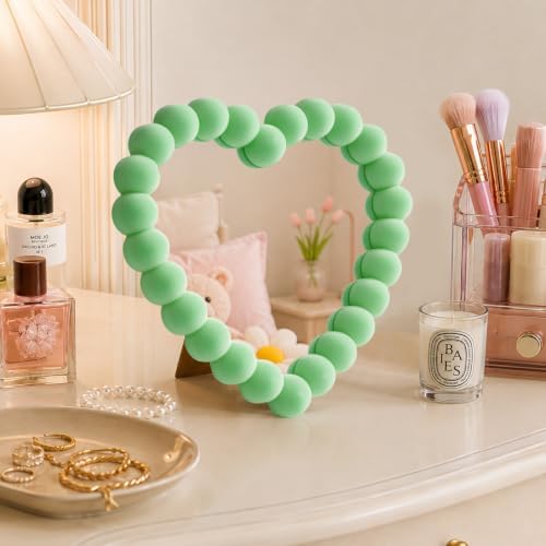 Small Decorative Mirror for Gallery Wall Art Decor, Mint Green - Image 6