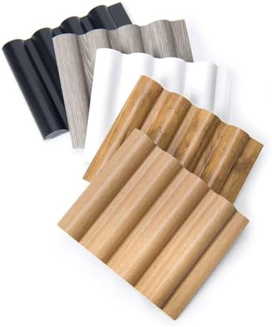 Art3d Beaded Polystyrene Wainscoting Wall Panel, Sample Pack by Art3d