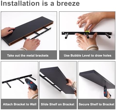 Fixwal Floating Wall Shelves for Decor - Image 7