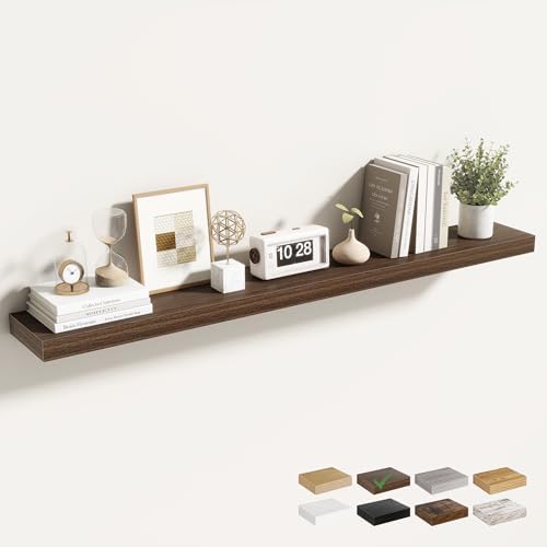 Acovy 48 Inch Floating Shelves for Wall 1 Pack, Wall Mounted Floating Shelf by Acovy