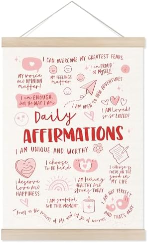 Welshower Inspirational Daily Affirmation Poster Hanger Frame, 12x16 Inch by Unknown