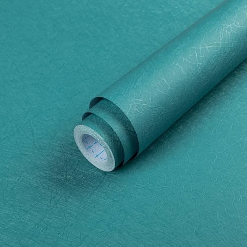 Teal Peel and Stick Self Adhesive Wallpaper Countertop Contact Paper by Abyssaly