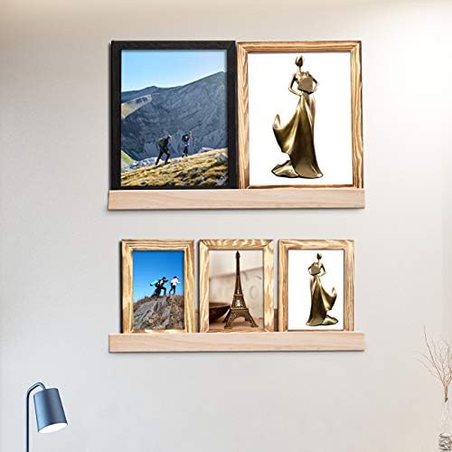 AZSKY Picture Ledge Shelf, Small Floating Shelves Set of 2, 16 Inches Nursery - Image 5