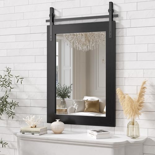 Hasipu Farmhouse Bathroom Mirror - Image 2