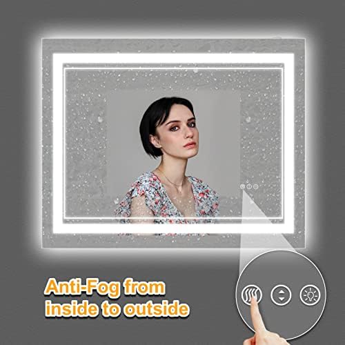 44x36 Inch LED Bathroom Mirror - Image 5