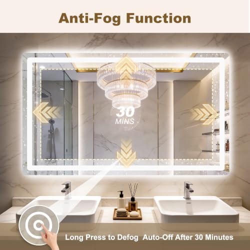 LED Bathroom Mirror with Lights - Image 5