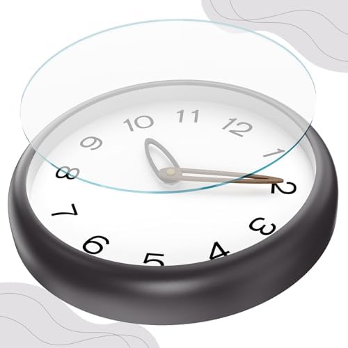 12" Silent Wall Clock – Battery Operated, Tempered Glass, Decorative Clock - Image 2