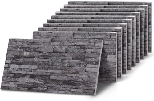 K&B Panels 3D Wall Panels, Slate Effect Styrofoam Wall Panelling Kit, by Unknown