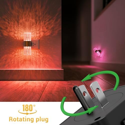 L LOHAS LED Night Light, 10-Color Change RGB Night Lights Plug into Wall - Image 4